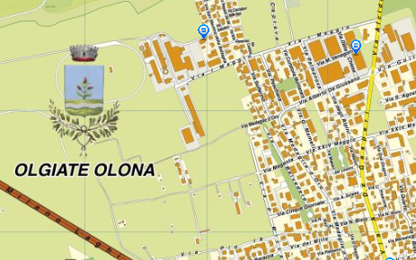 Olgiate Olona Mappa